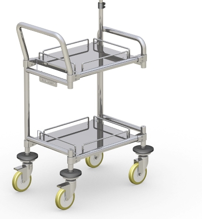 Particle Counter Transport Cart