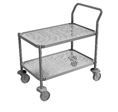 Cleanroom Carts - Perforated