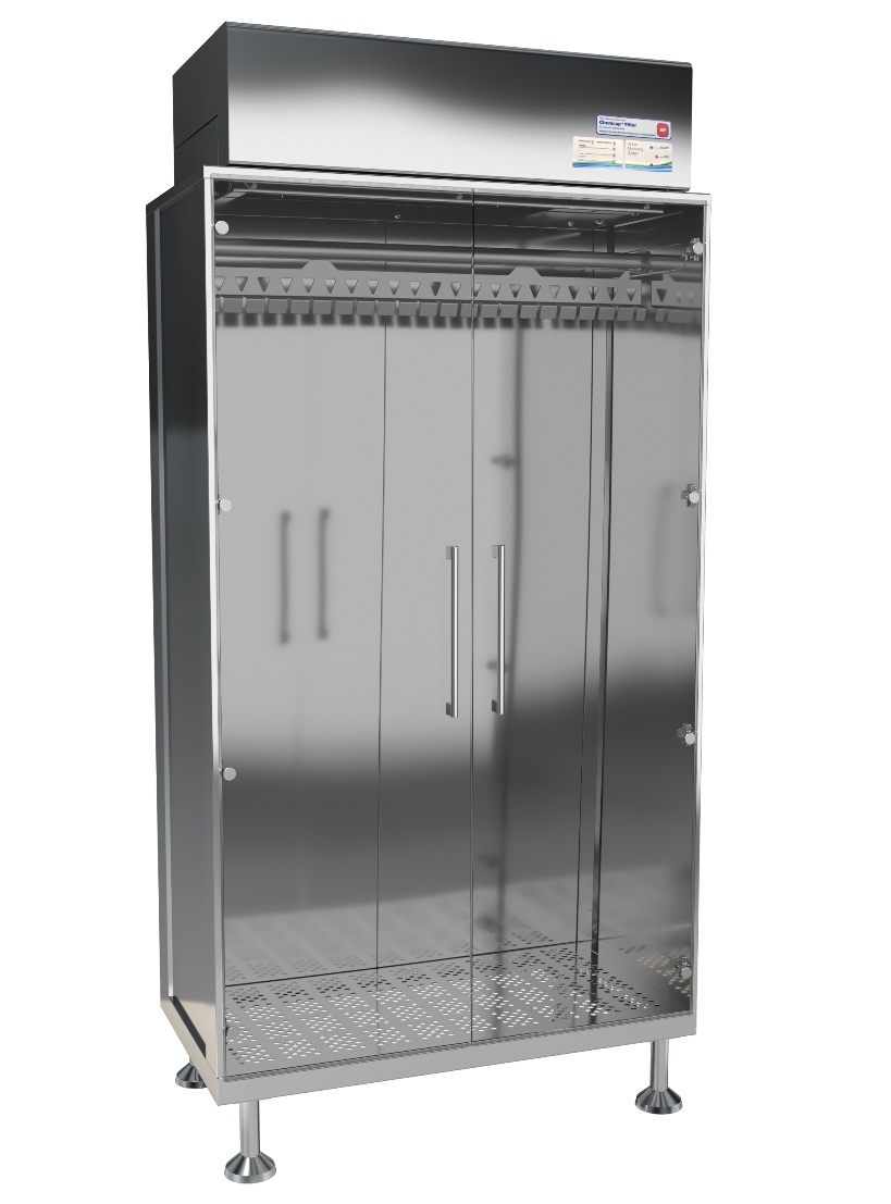 HEPA Filtered Gown Cabinet
